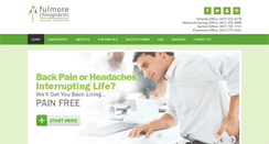Desktop Screenshot of fulmorechiropractic.com